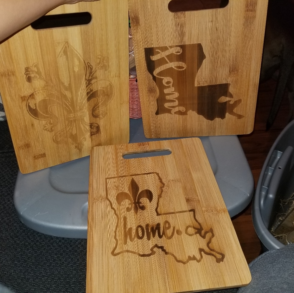 Laser Engraved Cutting Boards